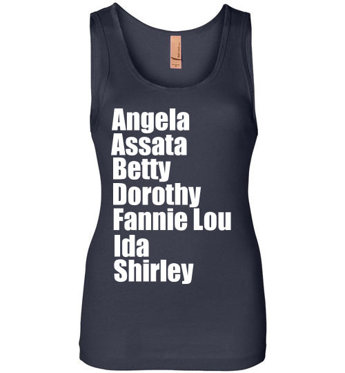 Black Female Revolutionaries Tank Top - Rocking Black, Inc. #RockingBlackInc #MelaninInspires