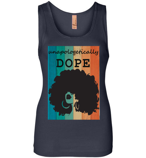 Unapologetically Dope Wide Strap Tank