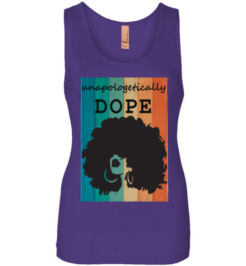 Unapologetically Dope Wide Strap Tank