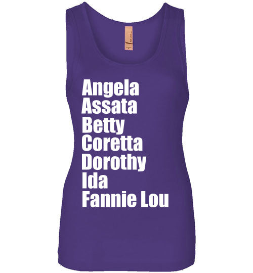 Black Female Activists Tank Top - Embrace Empowerment and Legacy