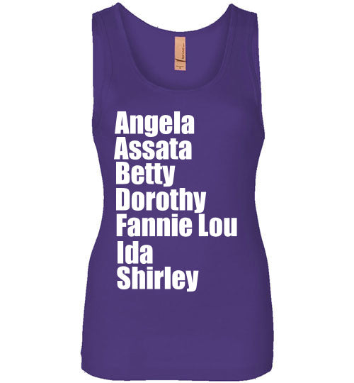 Black Female Revolutionaries Tank Top - Rocking Black, Inc. #RockingBlackInc #MelaninInspires