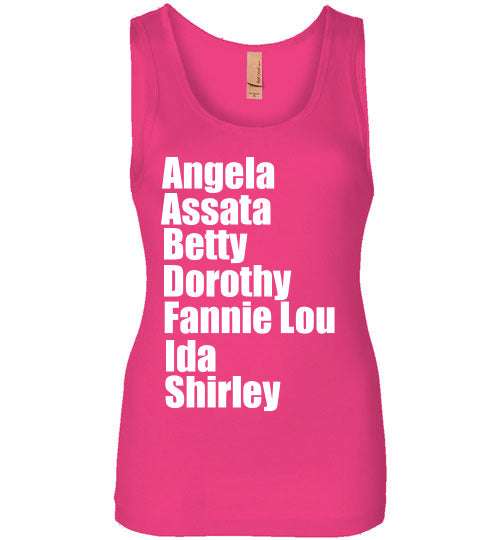 Black Female Revolutionaries Tank Top - Rocking Black, Inc. #RockingBlackInc #MelaninInspires