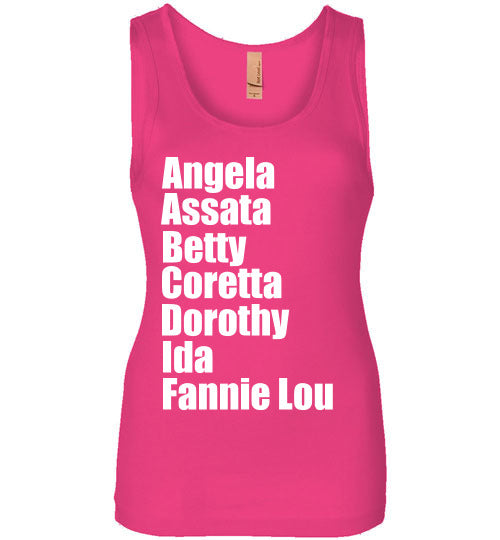 Black Female Activists Tank Top - Embrace Empowerment and Legacy