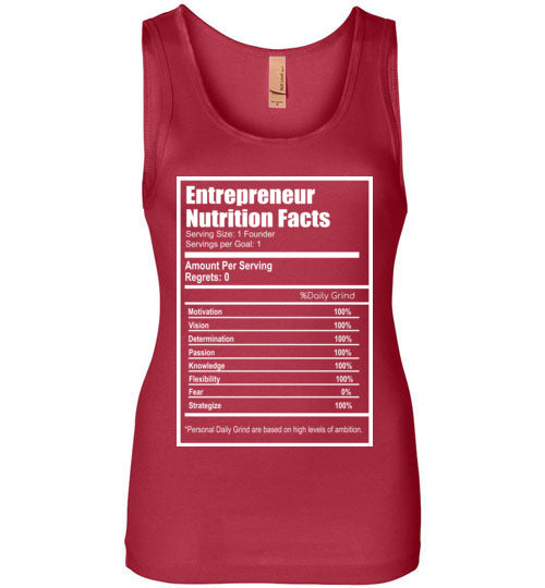 Entrepreneur Facts Wide Strap Tank - Rocking Black, Inc. #RockingBlackInc #MelaninInspires