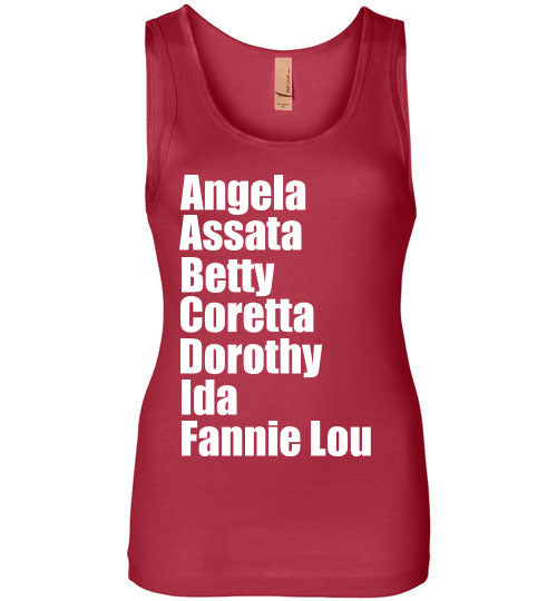 Black Female Activists Tank Top - Embrace Empowerment and Legacy