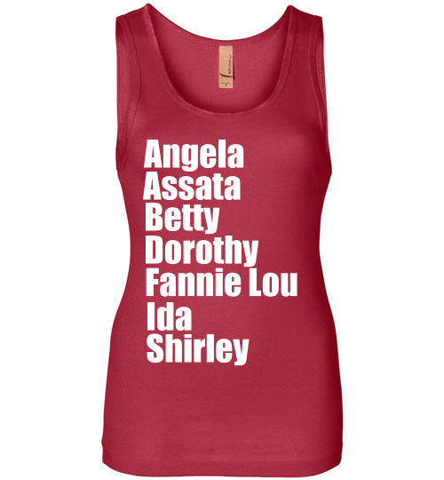 Black Female Revolutionaries Tank Top - Rocking Black, Inc. #RockingBlackInc #MelaninInspires
