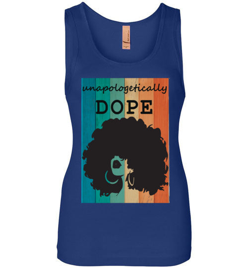 Unapologetically Dope Wide Strap Tank