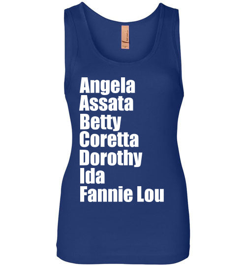 Black Female Activists Tank Top - Embrace Empowerment and Legacy