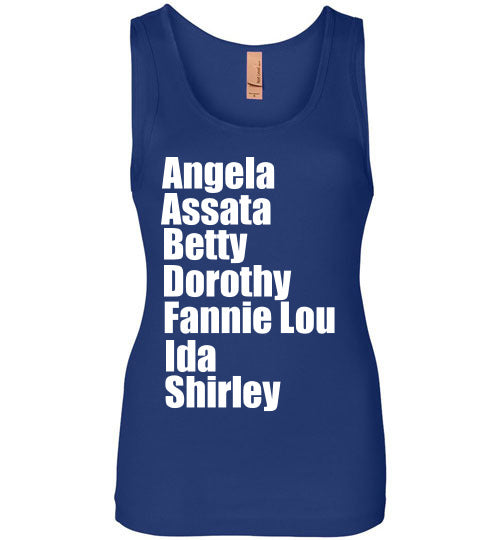 Black Female Revolutionaries Tank Top - Rocking Black, Inc. #RockingBlackInc #MelaninInspires