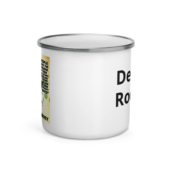 Marcus Garvey Quote - Enamel Mug