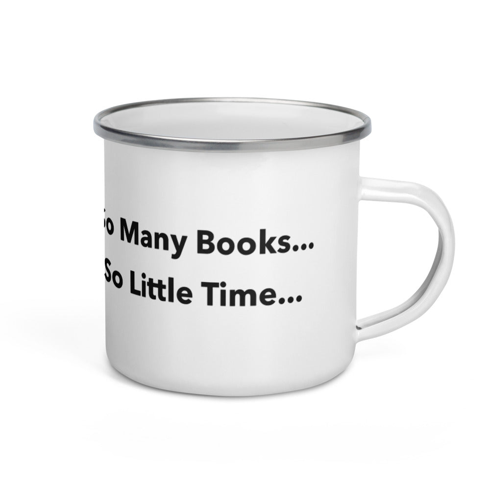 Just a Black Girl Who Loves Books - Enamel Mug