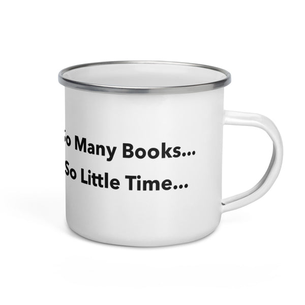 Just a Black Girl Who Loves Books - Enamel Mug