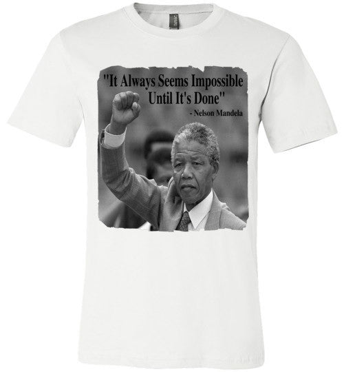 Mandela Quote Relaxed Fit T-Shirt - Rocking Black, Inc. #RockingBlackInc #MelaninInspires