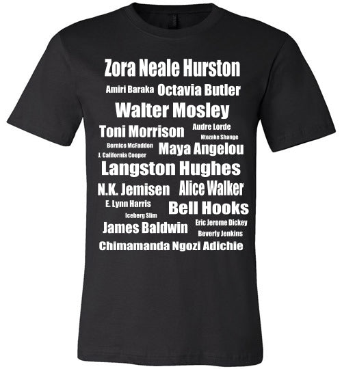Empowering T-Shirt Celebrating Black Literary Icons, Black Authors