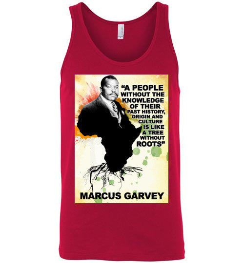 Marcus Garvey Quote Unisex Sports Fit Tank Top - Rocking Black, Inc. #RockingBlackInc #MelaninInspires