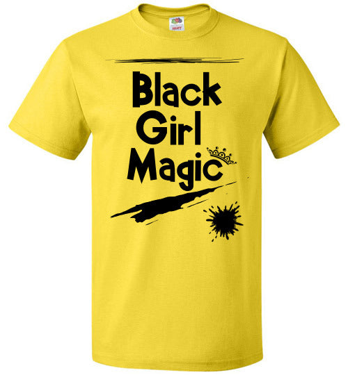 Black Girl Magic Big Kid T-Shirt - Rocking Black, Inc. #RockingBlackInc #MelaninInspires