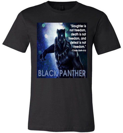 Black Panther Quote T-Shirt - Rocking Black, Inc. #RockingBlackInc #MelaninInspires