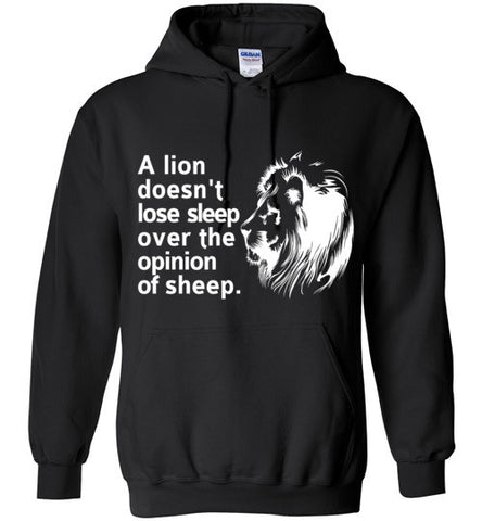 A Lion Among Sheep Big Kids Hoodie - Rocking Black, Inc. #RockingBlackInc #MelaninInspires