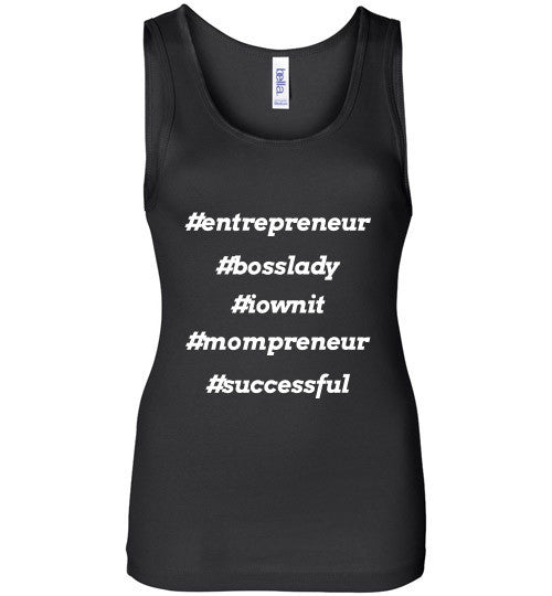 Entrepreneur Women's Wide Strap Tank - Rocking Black, Inc. #RockingBlackInc #MelaninInspires