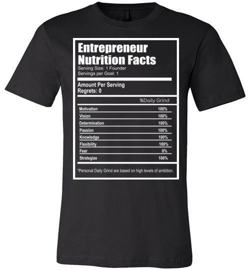 Entrepreneur Facts T-Shirt - Rocking Black, Inc. #RockingBlackInc #MelaninInspires