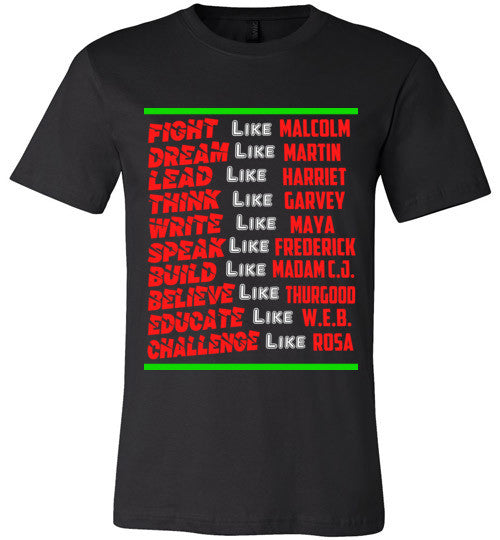 Be a Leader Men's Short Sleeve T-Shirt - Rocking Black, Inc. #RockingBlackInc #MelaninInspires