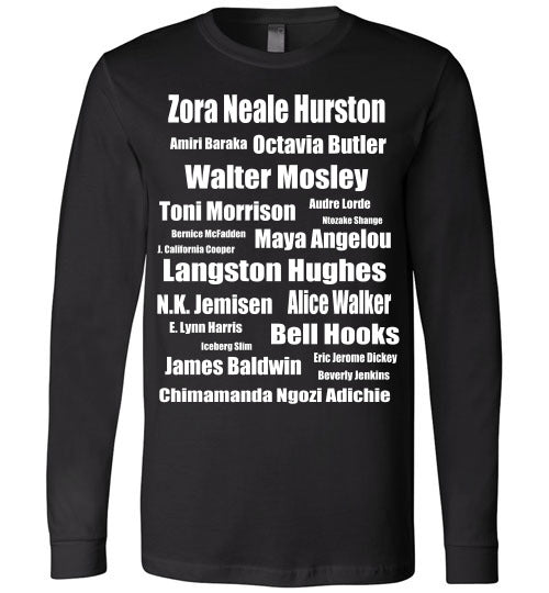 Empowering T-Shirt Celebrating Black Literary Icons, Black Authors