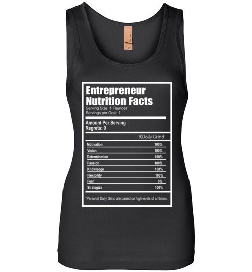 Entrepreneur Facts Wide Strap Tank - Rocking Black, Inc. #RockingBlackInc #MelaninInspires
