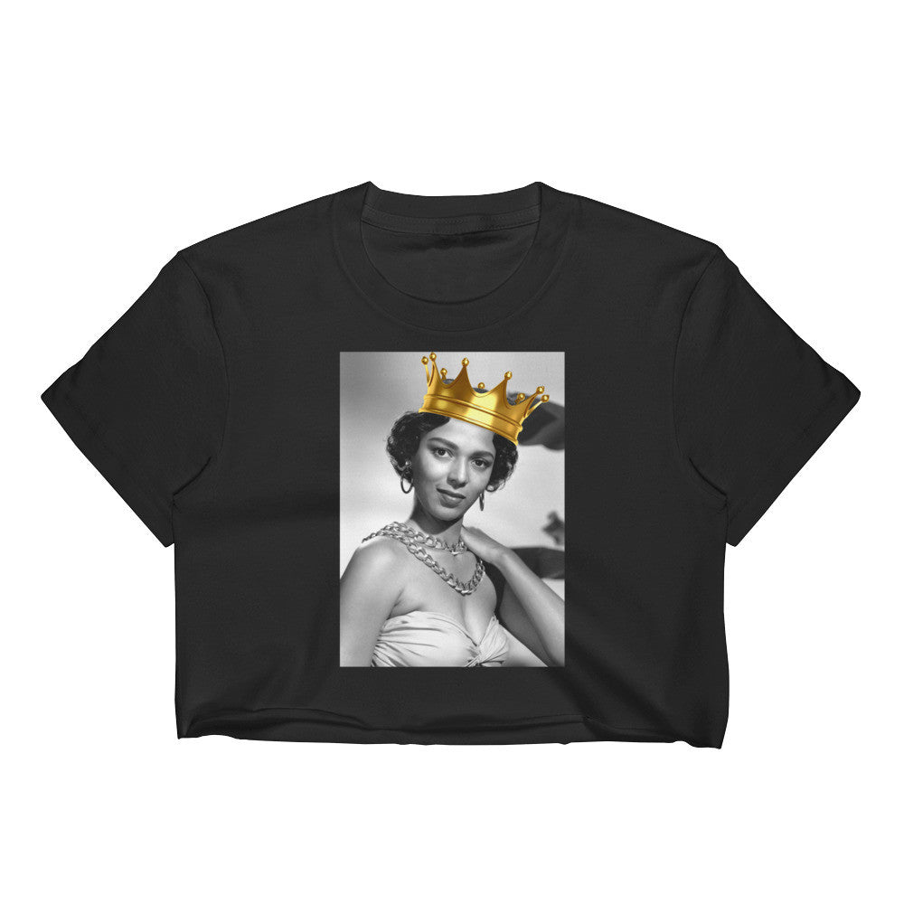 Dorothy Dandridge Queen Crop Top - Rocking Black, Inc. #RockingBlackInc #MelaninInspires