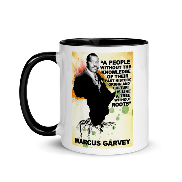 Marcus Garvey Quote Mug with Color Inside