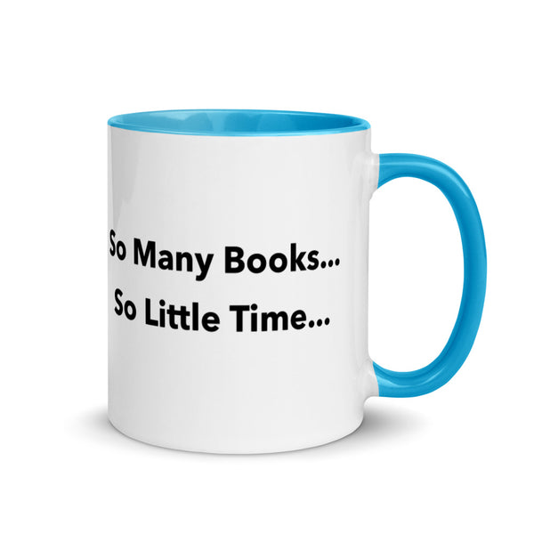 Just a Black Girl Who Loves Books - Mug with Color Inside