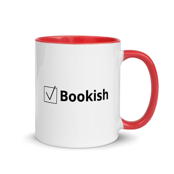 Bookish Mug with Color Inside