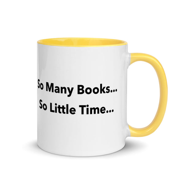 Just a Black Girl Who Loves Books - Mug with Color Inside