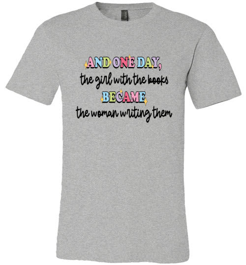 Book Lover to Author T-Shirt - A Journey in Every Word
