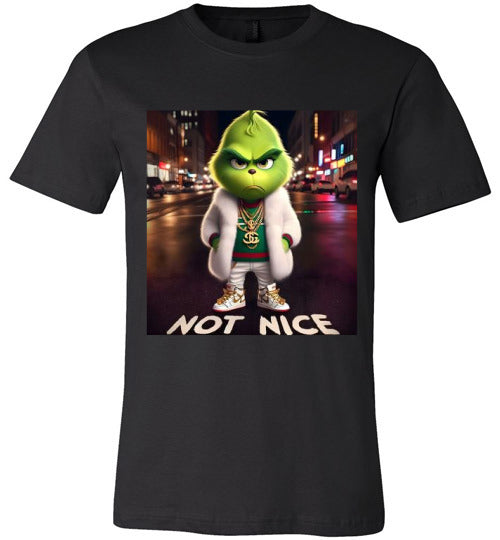 Grinch  "Not Nice" Short Sleeve T-Shirt