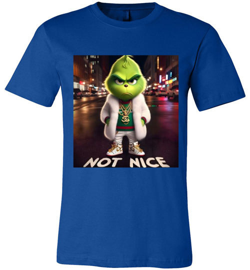 Grinch  "Not Nice" Short Sleeve T-Shirt