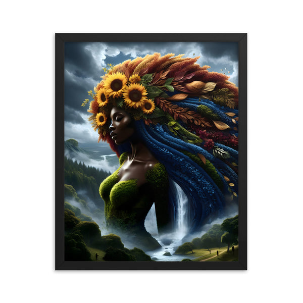 Oshun Mood: Framed Digital Print