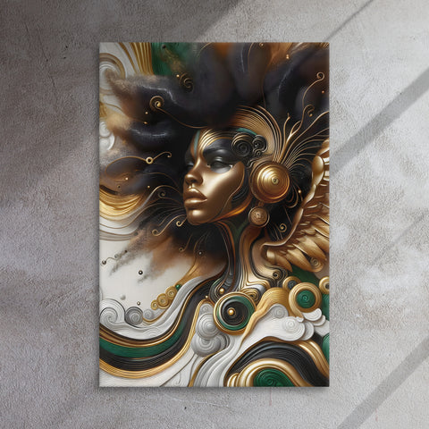 Canvas Art: Gold Queen