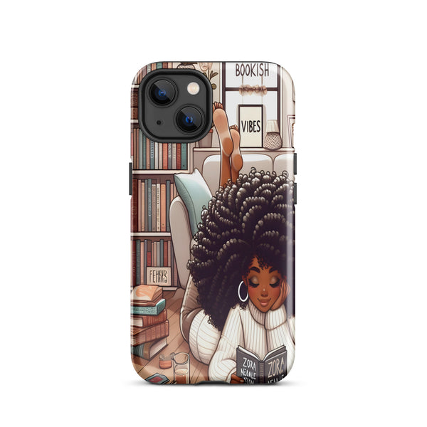 Bookish Vibes Tough Cell Phone Case for iPhone 📚