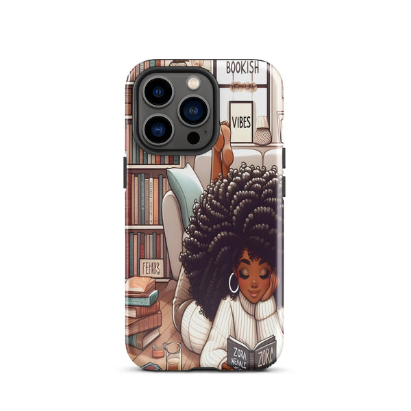 Bookish Vibes Tough Cell Phone Case for iPhone 📚