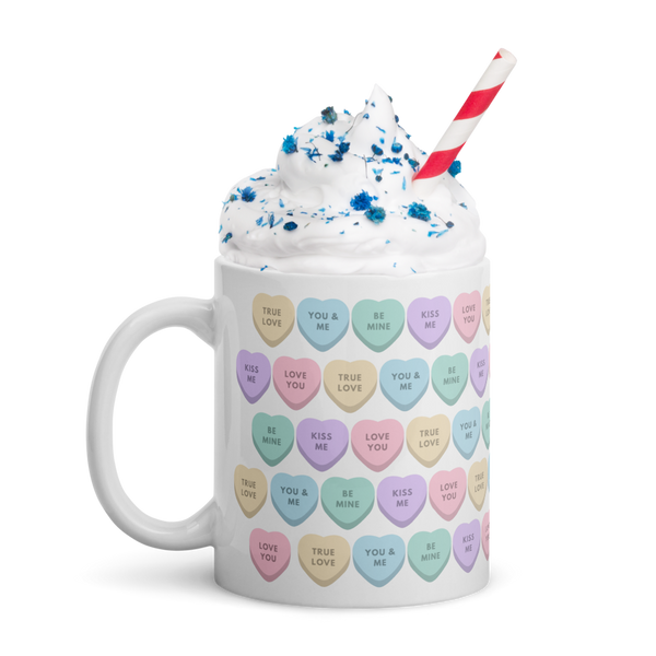 Sweet Tart Love Valentine Glossy Mug