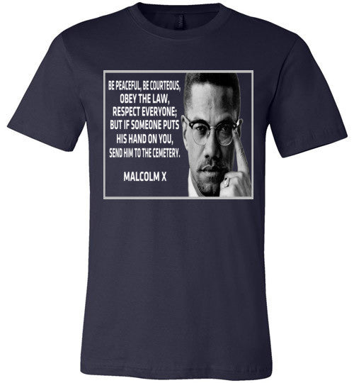 Malcolm X Quote T-Shirt - Rocking Black, Inc. #RockingBlackInc #MelaninInspires