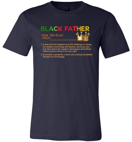Black Father Defined T-Shirt