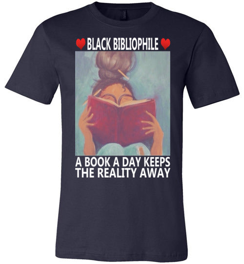 Black Bibliophile Relaxed Fit T-Shirt - Rocking Black, Inc. #RockingBlackInc #MelaninInspires
