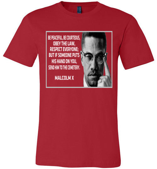 Malcolm X Quote T-Shirt - Rocking Black, Inc. #RockingBlackInc #MelaninInspires