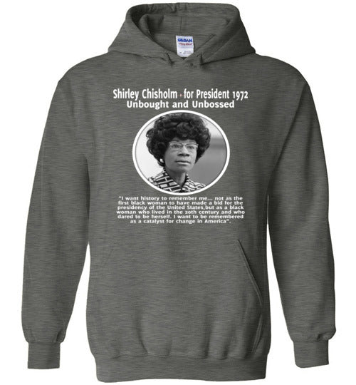 Shirley Chisholm Inspires Me Youth Hoodie - Rocking Black, Inc. #RockingBlackInc #MelaninInspires
