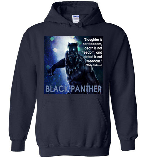 Black Panther Quote Hoodie - Rocking Black, Inc. #RockingBlackInc #MelaninInspires