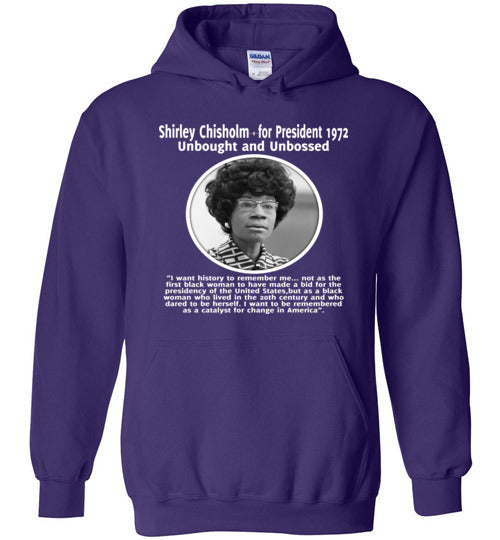 Shirley Chisholm Inspires Me Youth Hoodie - Rocking Black, Inc. #RockingBlackInc #MelaninInspires