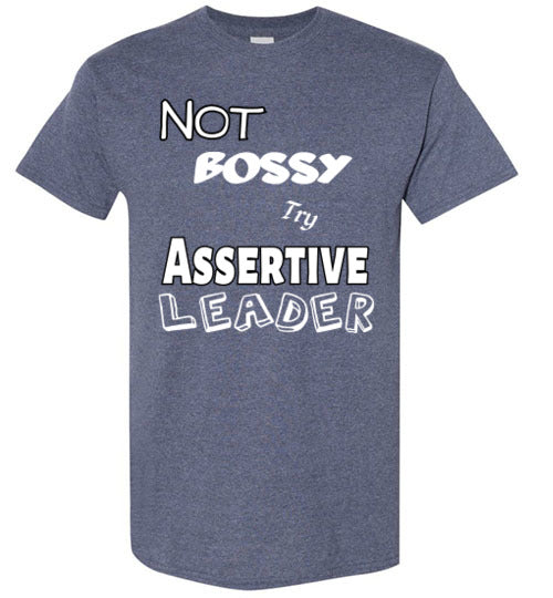 Not Bossy Youth Short Sleeve T-Shirt - Rocking Black, Inc. #RockingBlackInc #MelaninInspires