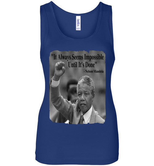 Mandela Quote Wide Strap Tank - Rocking Black, Inc. #RockingBlackInc #MelaninInspires