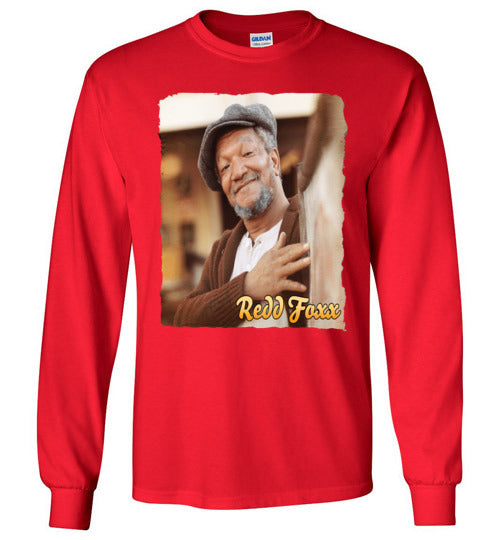 Red Foxx Long Sleeve T-Shirt - Rocking Black, Inc. #RockingBlackInc #MelaninInspires